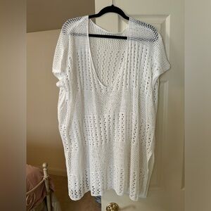 White Cupshe coverup size M